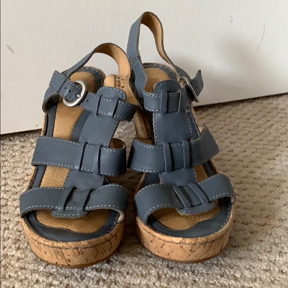 Blue Born wedges